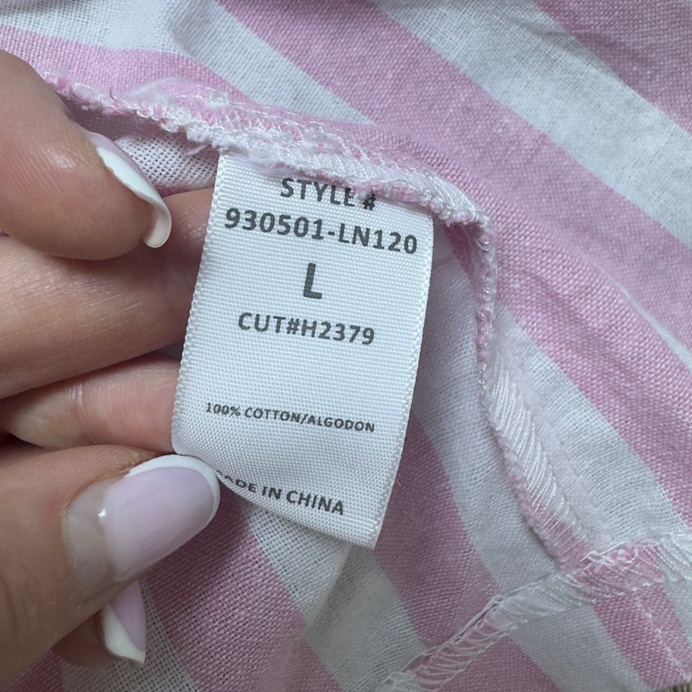 Have Pink and White Striped Blazer - Picture 8 of 8